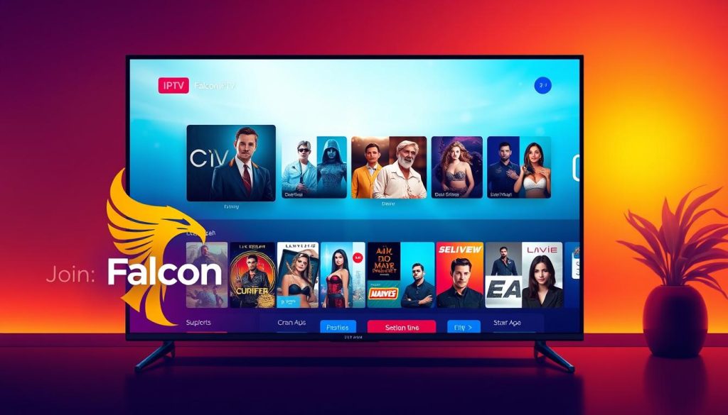 التسجيل في Falcon IPTV