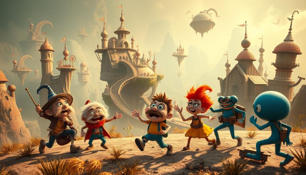 المغامرات المفارقات