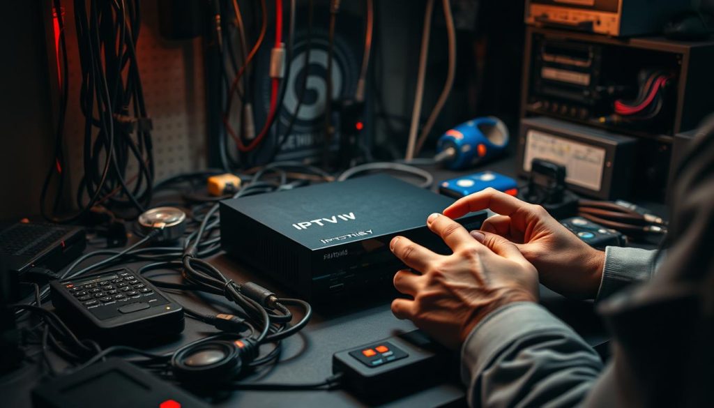 تشخيص مشاكل البث