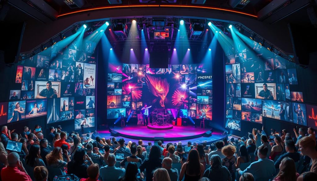 تنوع المحتوى الترفيهي