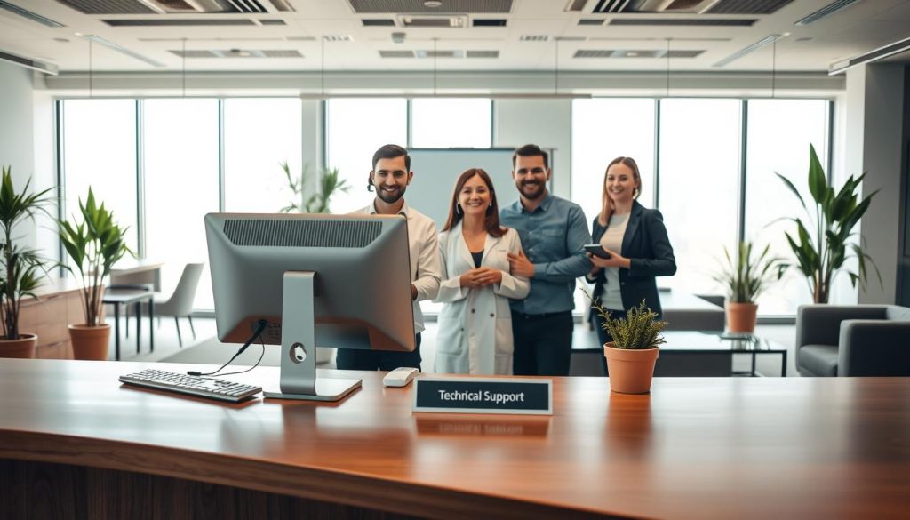 خدمة الدعم الفني المتواصل