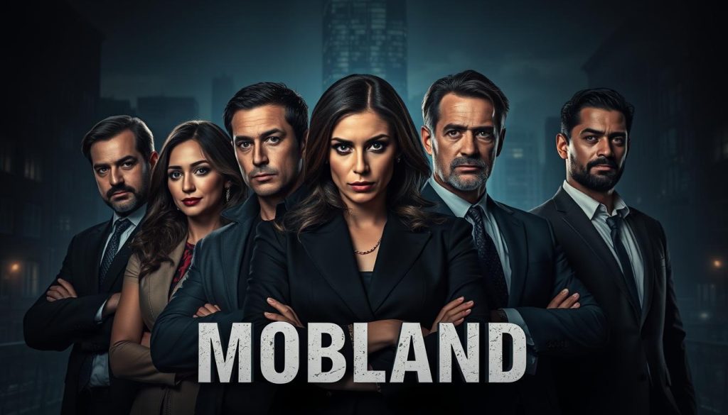 طاقم ممثلين MOBLAND طاقم ممثلين MOBLAND