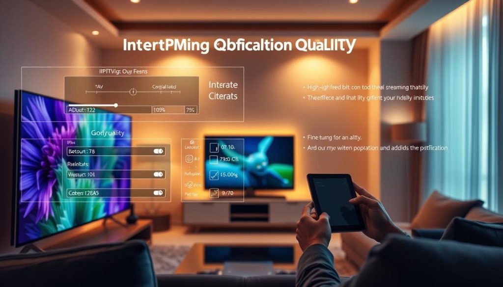 تحسين جودة IPTV