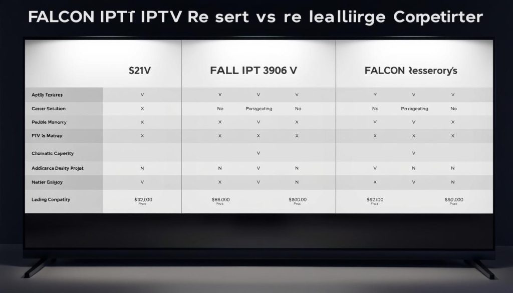 مقارنة بين سيرفر فالكون والخدمات المنافسة