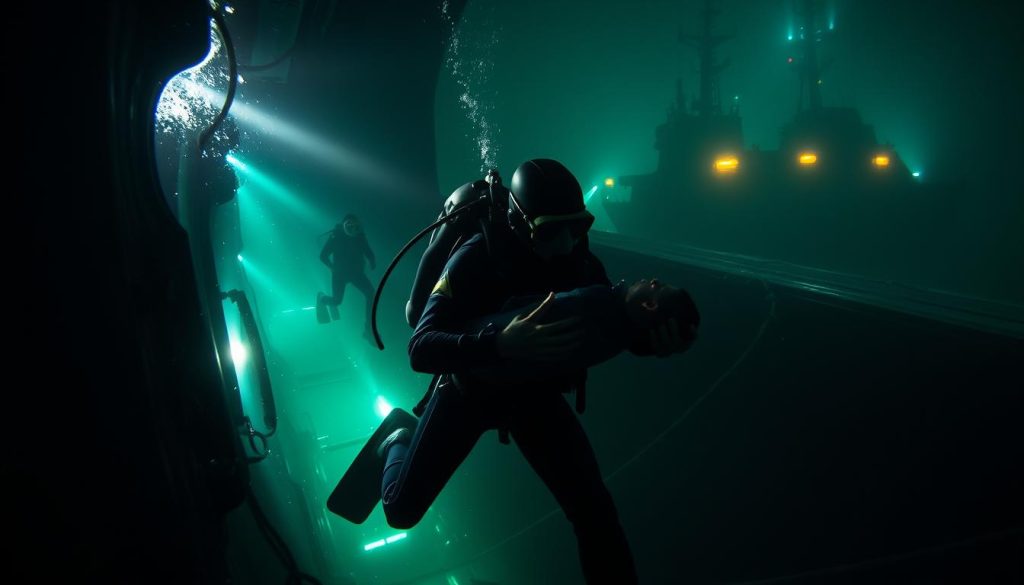 مهمة إنقاذ الغواصين