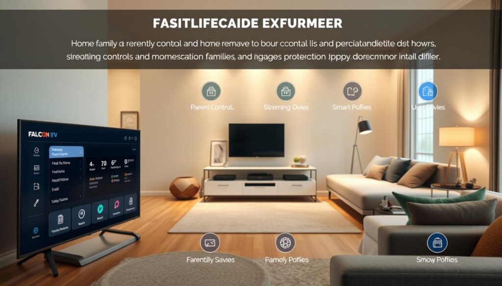 التحكم العائلي والميزات الأمنية