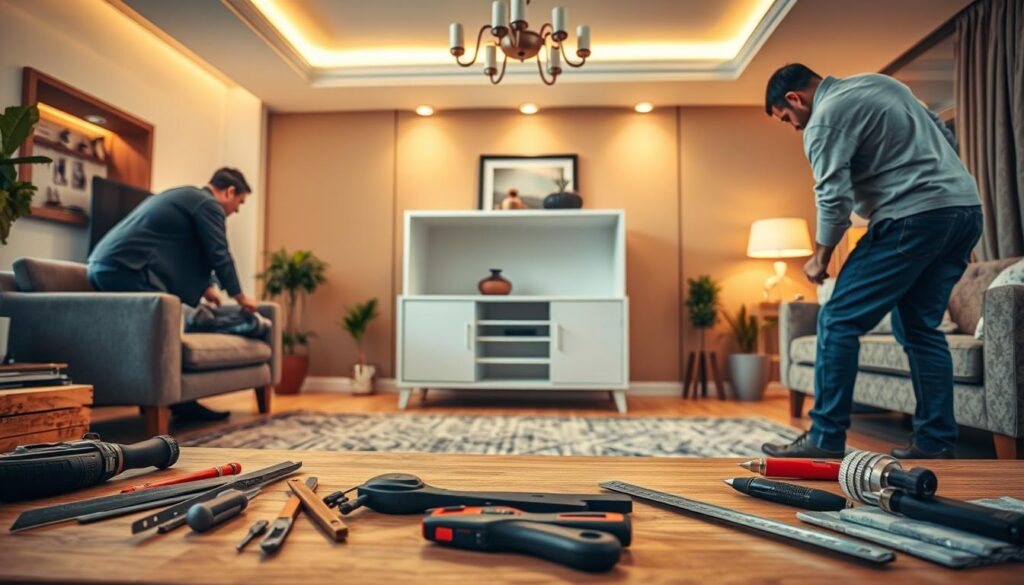 الجودة العالية في تركيب الأثاث الجودة العالية في تركيب الأثاث