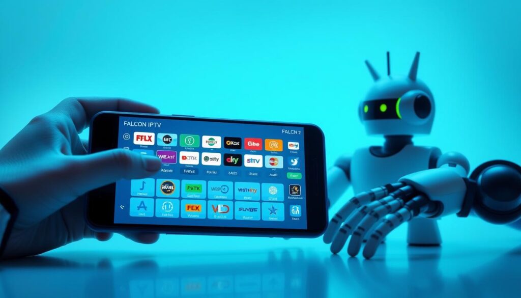 تشغيل القنوات على الروبوت والآيفون