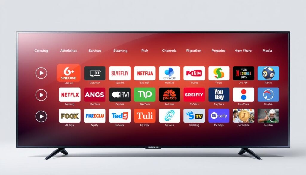 تطبيقات البث على تلفزيون سامسونج تطبيقات البث على تلفزيون سامسونج