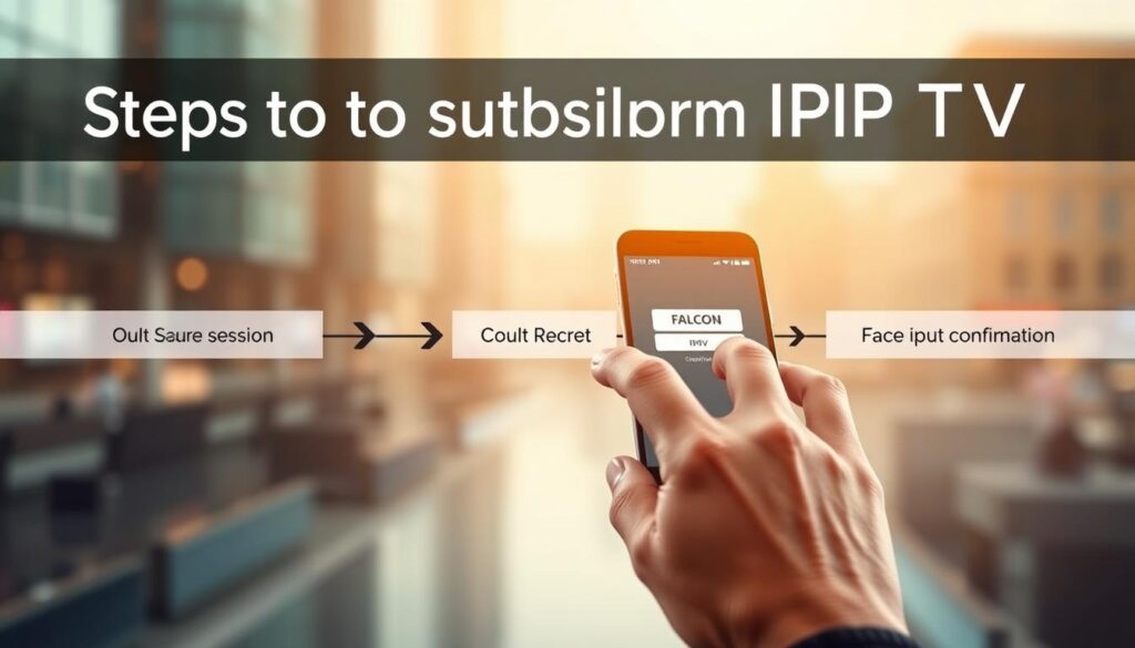 خطوات الاشتراك