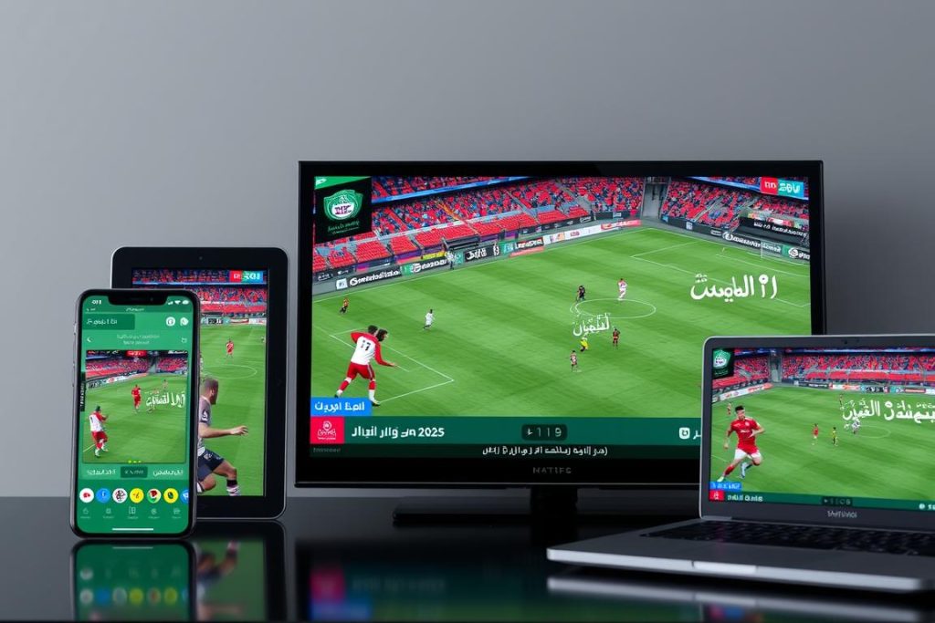 تطبيق ثمانية على الأجهزة المختلفة لمشاهدة دوري روشن 2025