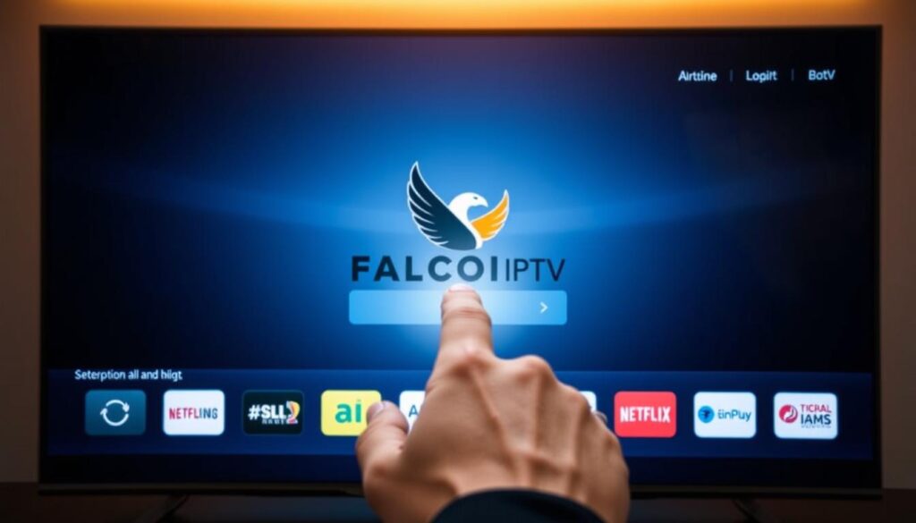 تفعيل اشتراك Falcon IPTV