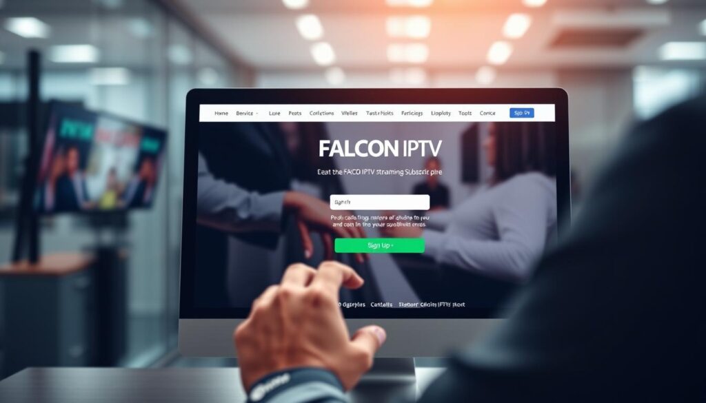 كيفية الاشتراك في FALCON IPTV