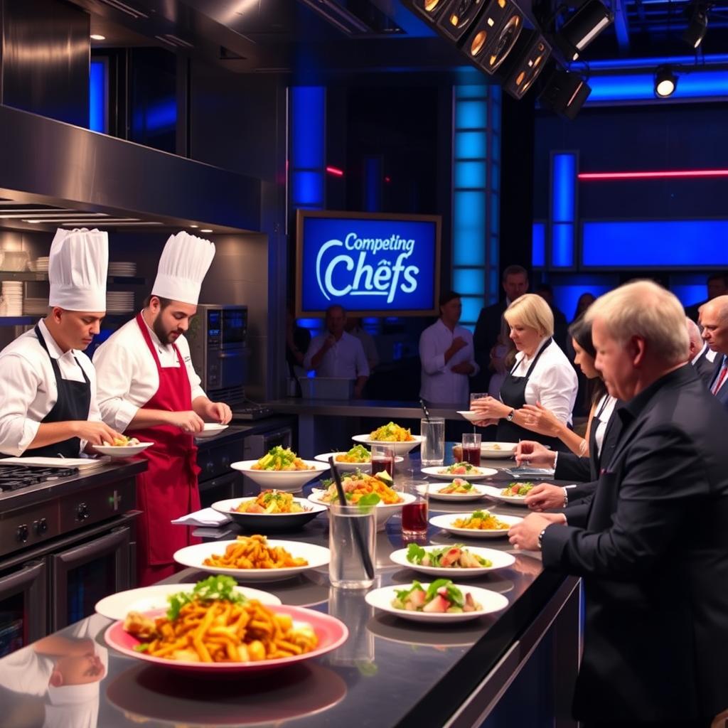 صورة من برنامج الطهاة المتنافسون، من أفضل برامج التلفزيون 2025