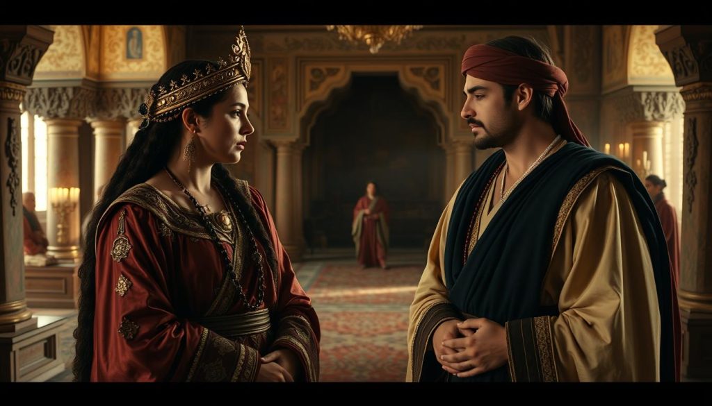 لقطة من مسلسل أسرار الماضي التاريخي، من أفضل برامج التلفزيون 2025