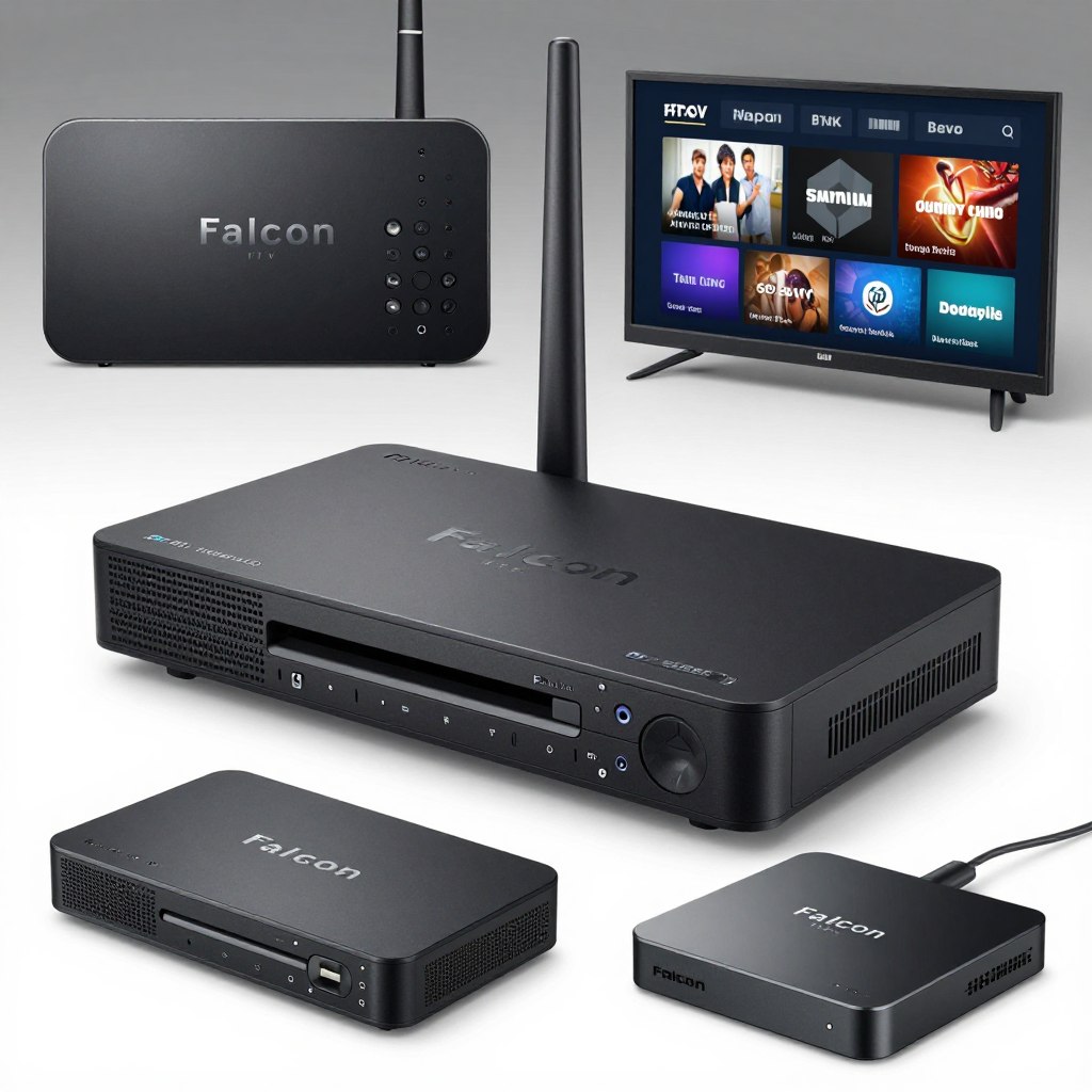 أجهزة الاستقبال المتوافقة مع سيرفر فالكون الرسمي