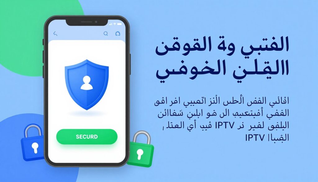 إجراءات الأمان عند استخدام خدمات IPTV والدفع الآمن