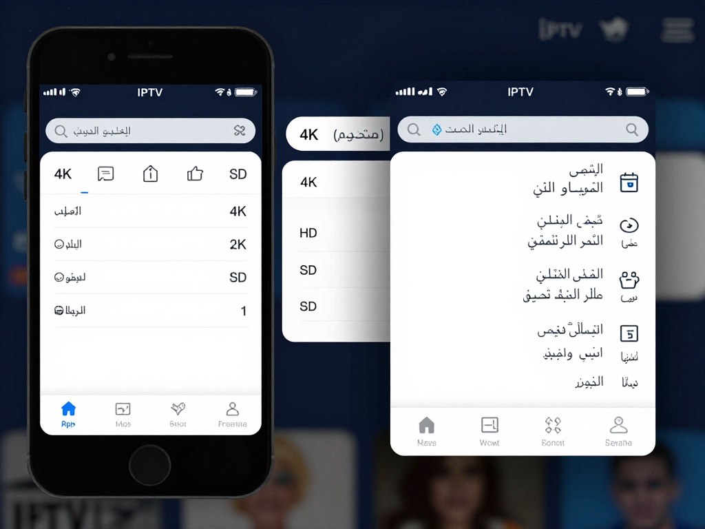 إعدادات جودة البث في تطبيقات IPTV المختلفة لحل مشكلة التقطيع