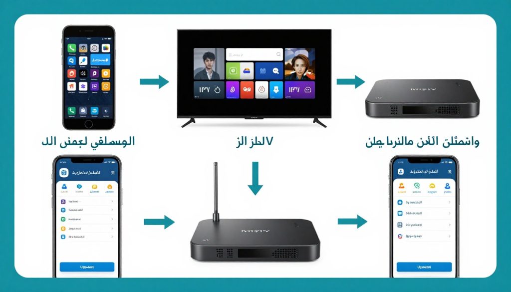 خطوات تحديث وإعادة تثبيت تطبيقات IPTV لحل مشكلة التقطيع