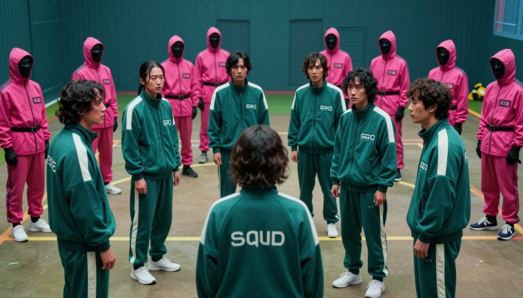 مشهد من الموسم الثالث من مسلسل لعبة الحبار ضمن أفضل عشر مسلسلات على نتفلكس في 2025