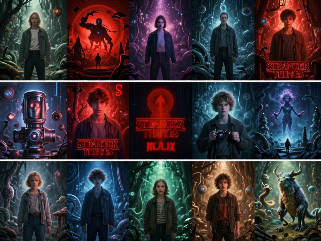 مشهد يمثل مسلسلات الخيال العلمي والفانتازيا ضمن أفضل عشر مسلسلات على نتفلكس في 2025