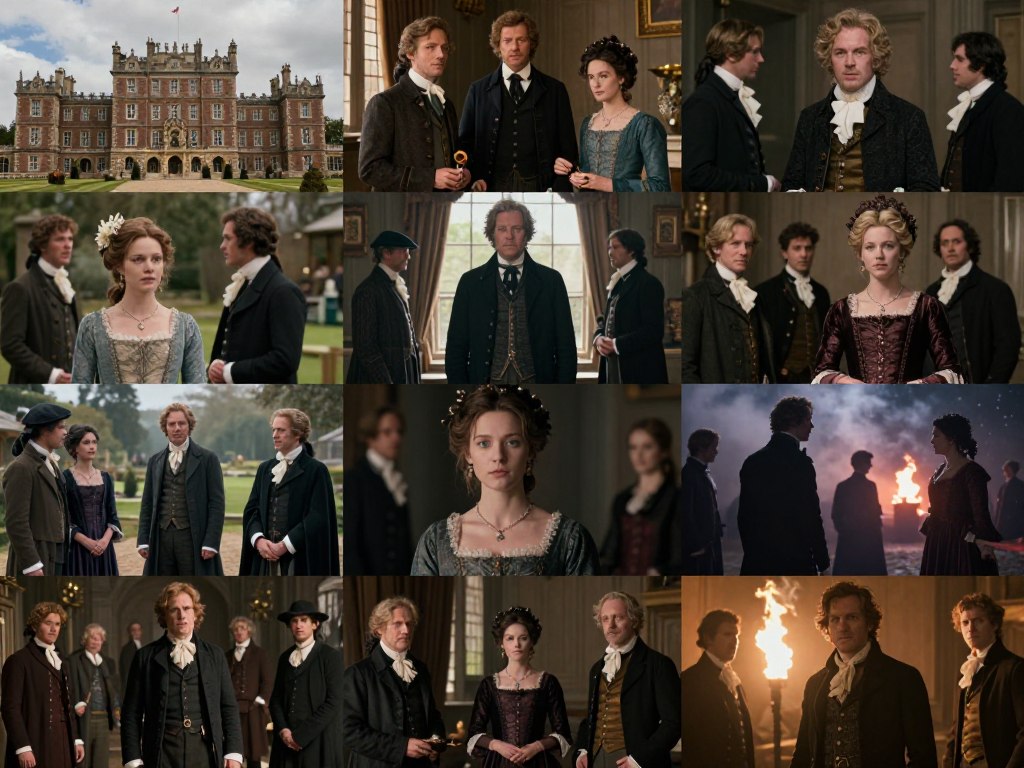 مشهد يمثل مسلسلات الدراما التاريخية ضمن أفضل عشر مسلسلات على نتفلكس في 2025