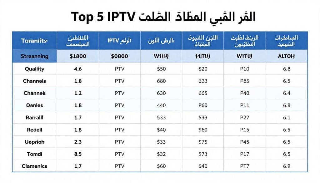 مقارنة بين افضل سيرفر IPTV ADULT