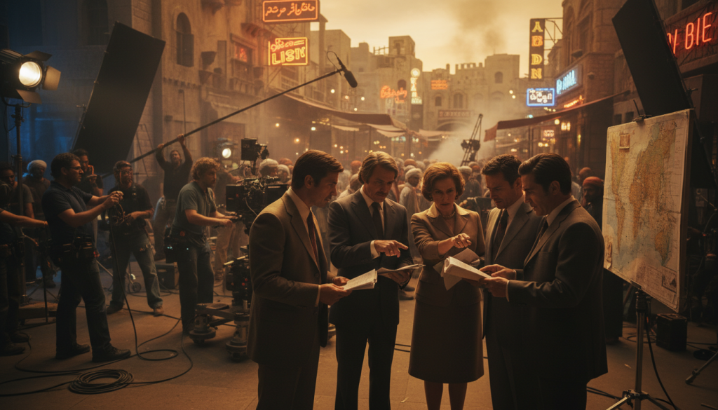 صناعة فيلم سينمائي وهمي للإنقاذ