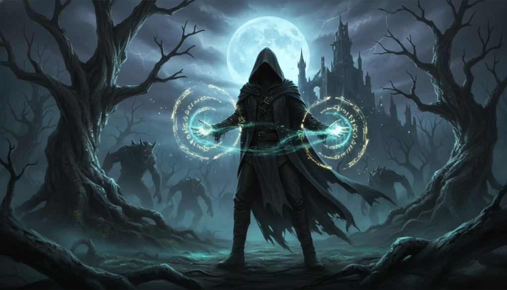 العالم الخيالي والقوى الخارقة في مسلسل الرعب