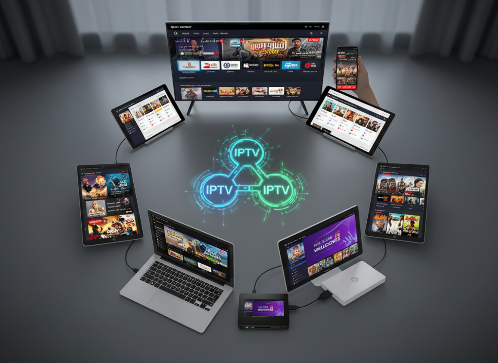 توافق اشتراك IPTV مع مختلف الأجهزة والتطبيقات