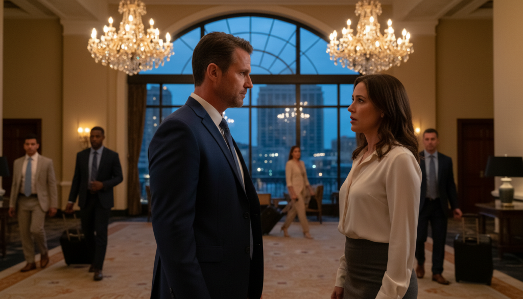 خلاف تومي وأنجيلا في فندق فورت وورث