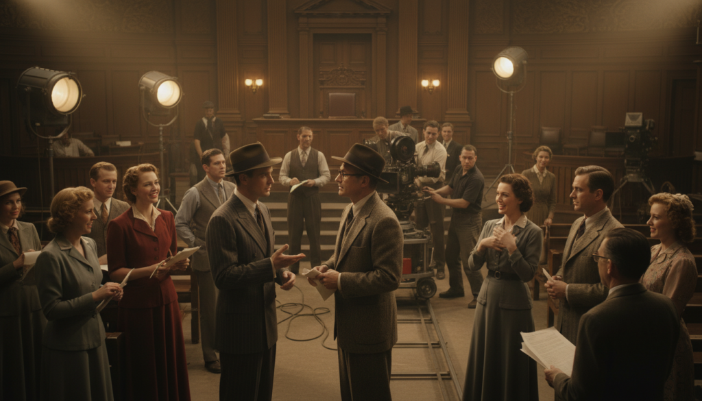 طاقم التمثيل النجمي فيلم دراما تاريخية