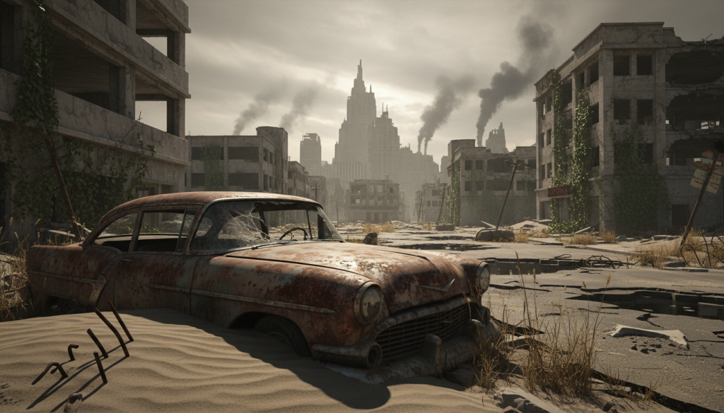 عالم ما بعد الحرب النووية في Fallout