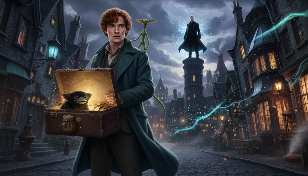 قصة فيلم الوحوش المذهلة والجرائم