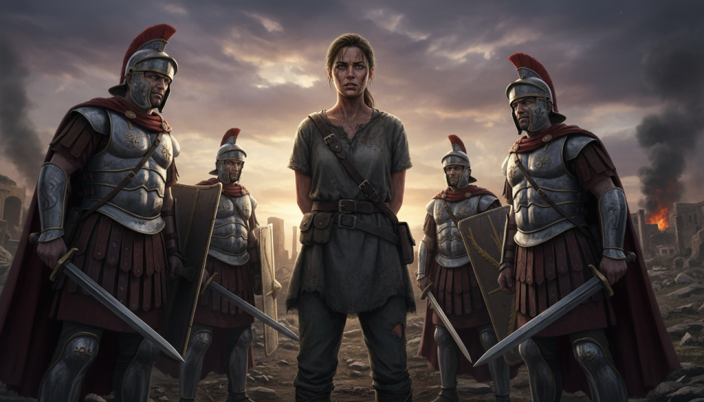 لوسي أسيرة جيش قيصر