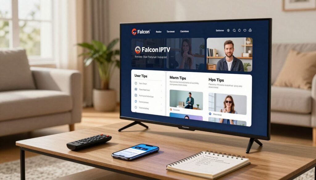 نصائح لتحسين تجربة استخدام Falcon IPTV وحل المشاكل الشائعة
