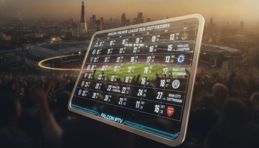 حدول مباريات الدوري الانجليزي 2026-2027