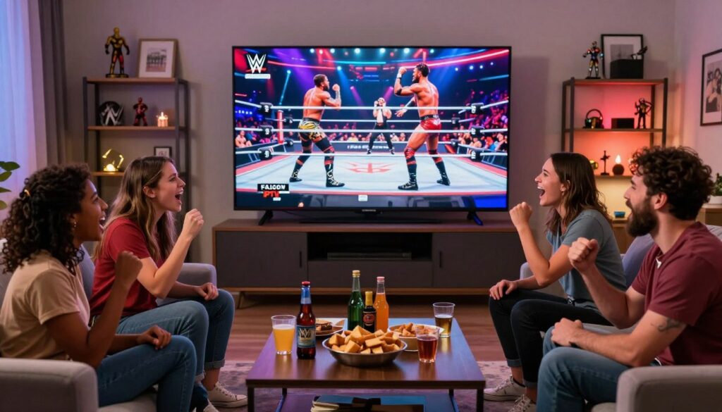 جميع عروض WWE مباشر على فالكون IPTV